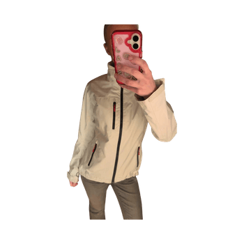 Valkoinen kevyt takki