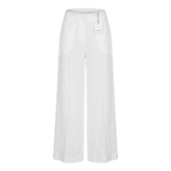 White wide-leg trousers