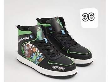 Minecraft high top sneakers