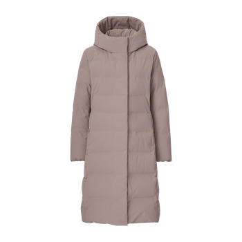 Seamless down long coat