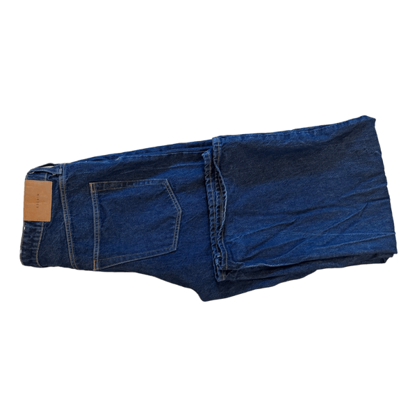 Blå denim jeans