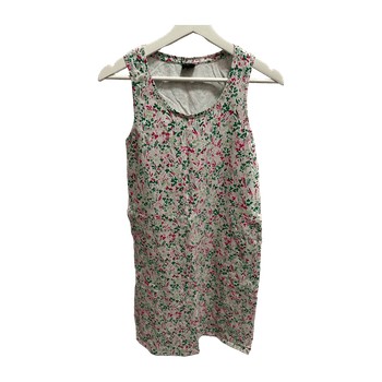 Floral print sleeveless dress