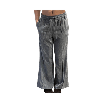 Gray flare lounge pants