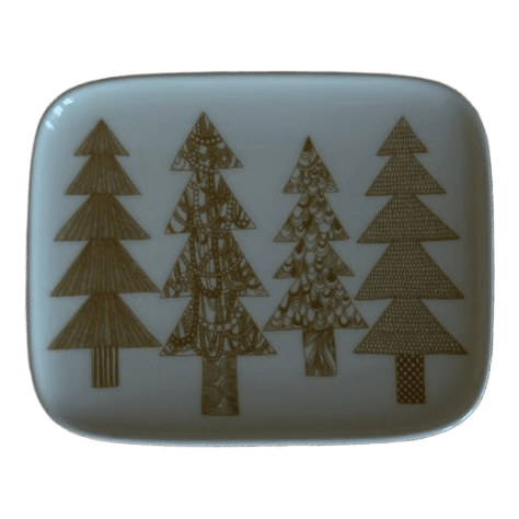Marimekko plate and towel set