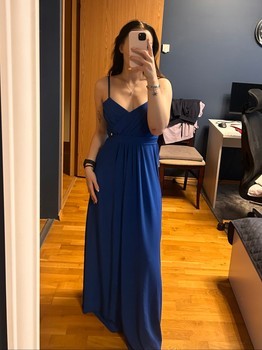 Blue maxi dress