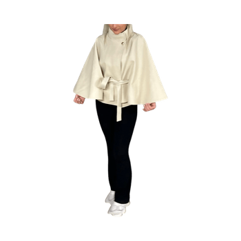 Beige viitta takki