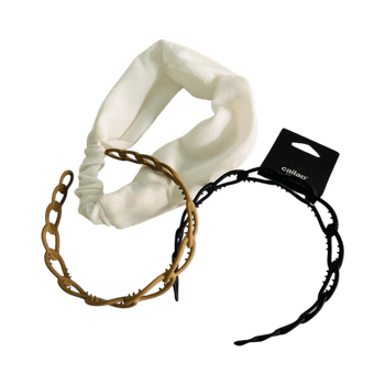 Pyöreät hiuspannat, 3 kpl