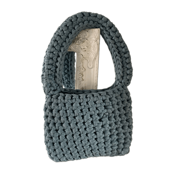 Self-knitted bag