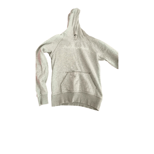 Harmaa Peak Performance huppari