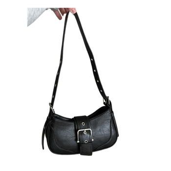 Black shoulder bag