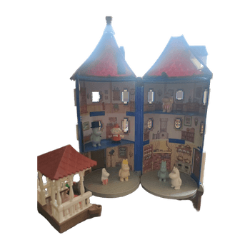 Moomin house playset with figures