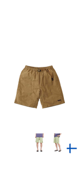 Gramicci packable nylon shortsit 