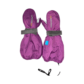 Purple children's mittens 2-4 years