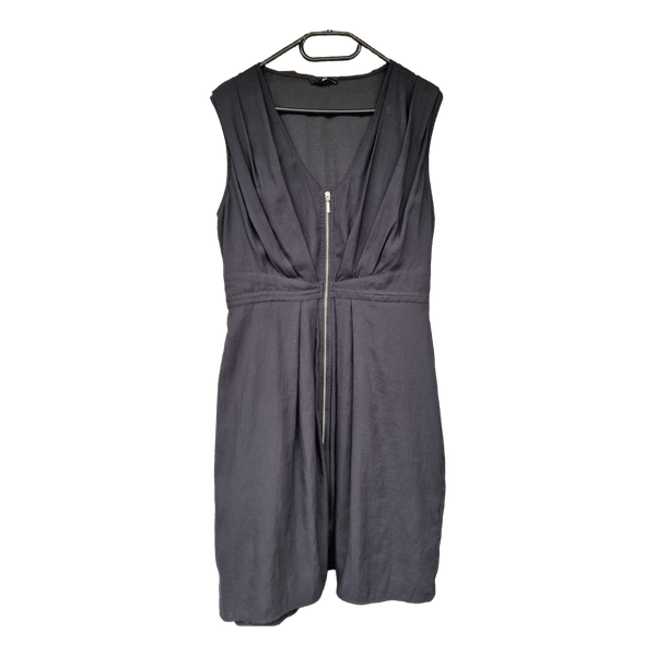 Black zipper dress