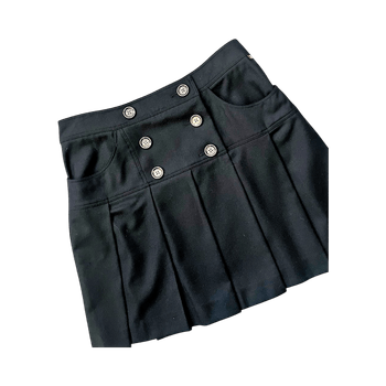 Musta Burberry minihame L