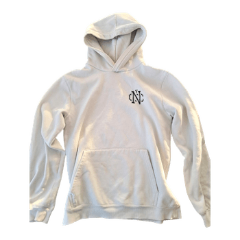 White hoodie