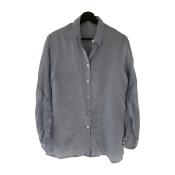 Stockmann/ 100% linen blouse