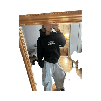 Black logo hoodie PME