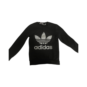 Black logo sweatshirt