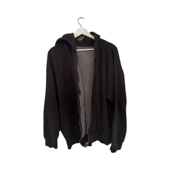 Dark blue zip hoodie
