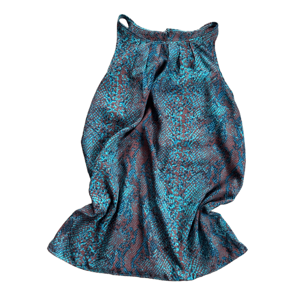 Snake print tank top