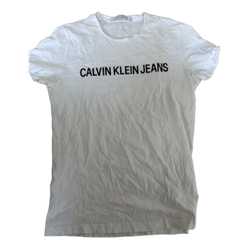 Valkoinen Calvin Klein t-paita