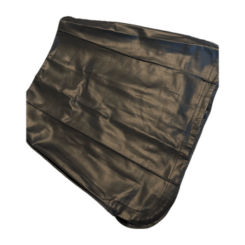 Faux Leather Skirt