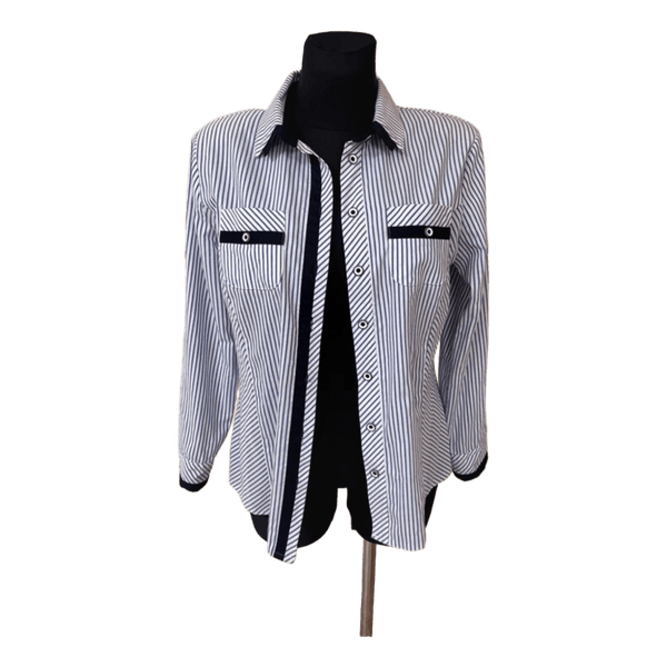 Striped long sleeve shirt