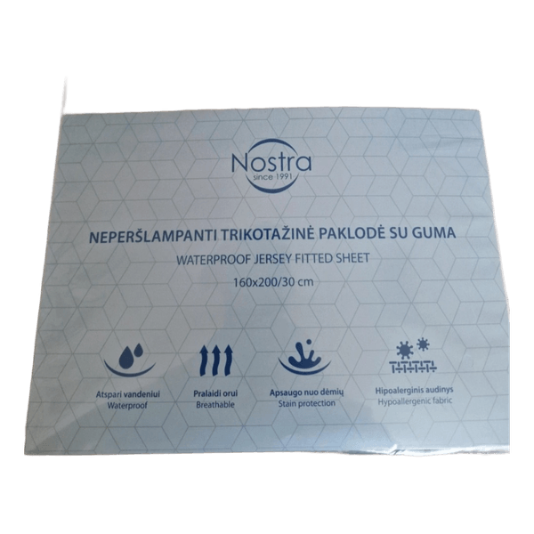 Nostra waterproof fitted sheet