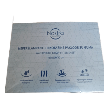 Nostra waterproof fitted sheet