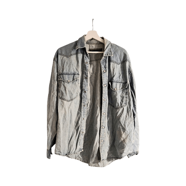 Light blue denim shirt