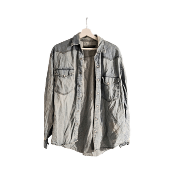Light blue denim shirt