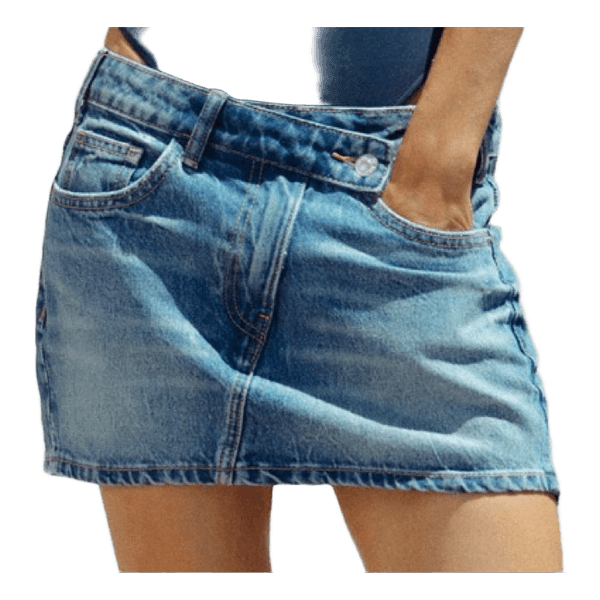 zara denimnederdel