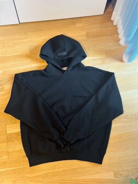 Black Essentials hoodie