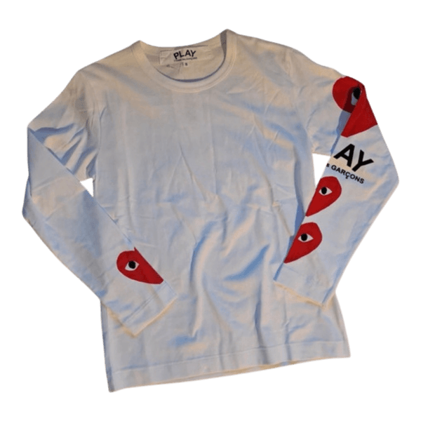Comme des Garçons langærmet t-shirt