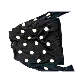 Black polka dot sweater