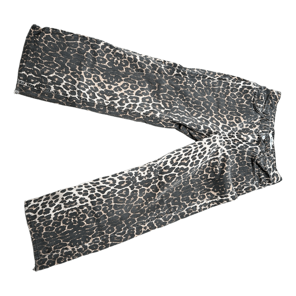 Leopard jeans
