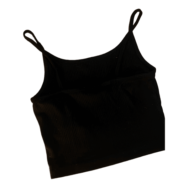 FB Sister black crop top