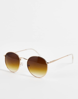 Metal round sunglasses