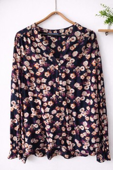 Tommy Hilfiger floral blouse viscose size S/M