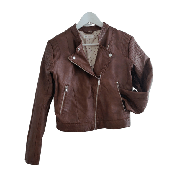 Nahkabiker coat