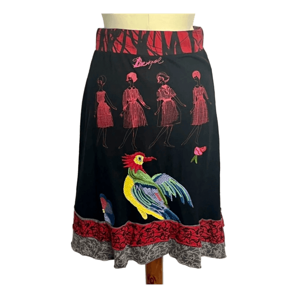Desigual kirjottu hame M