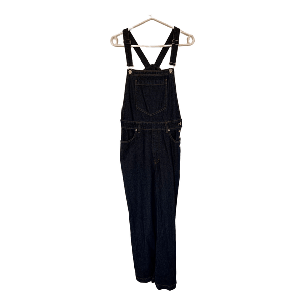 Blå denim overalls