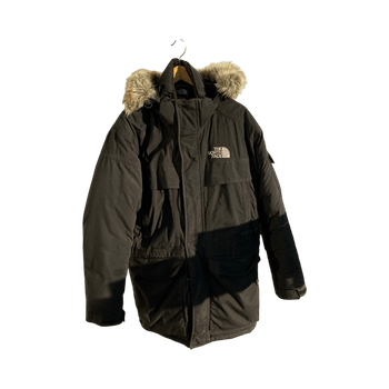 The North Face musta miesten untuva(parka)takki