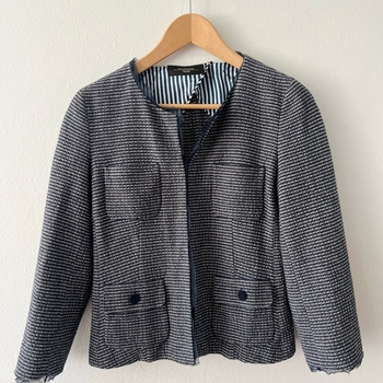 Max Mara raidallinen bleiseri S