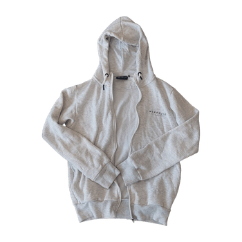 Grey Hoodie Zip