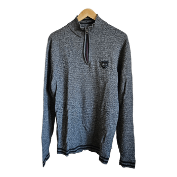 Jacks quarter zip jumper sweater preppy old money smart casual knitwear cotton pullover mens top