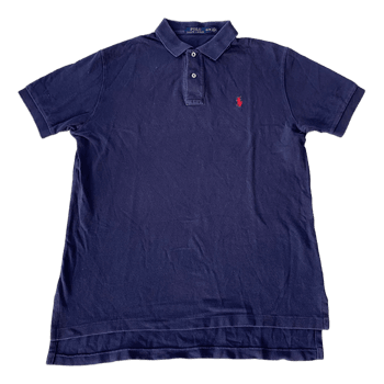 Navy polo shirt