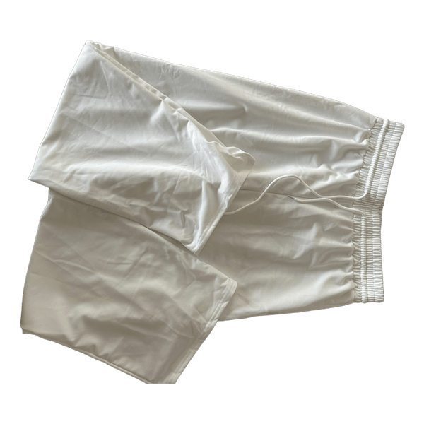 White wide-leg trousers