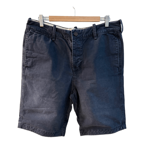 Abercrombie & Fitch Men’s Classic Fit Chino Shorts Dark Navy W36